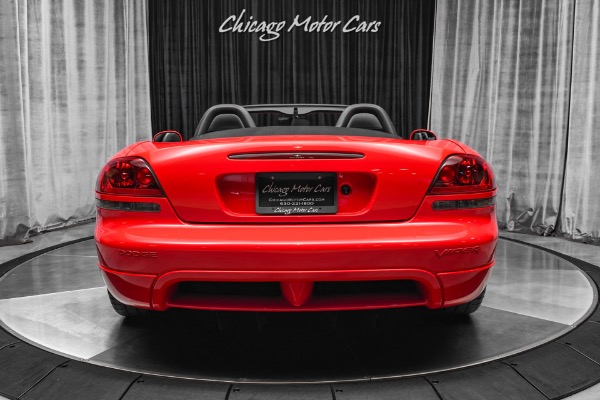 Used 2003 Dodge Viper SRT-10 Convertible LOW Miles! 6-Speed Manual! for sale Sold at Chicago Motor Cars in West Chicago IL 60185 4