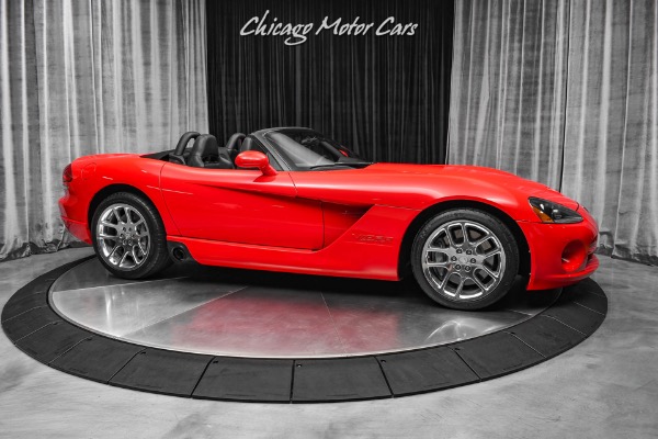 Used 2003 Dodge Viper SRT-10 Convertible LOW Miles! 6-Speed Manual! for sale Sold at Chicago Motor Cars in West Chicago IL 60185 6