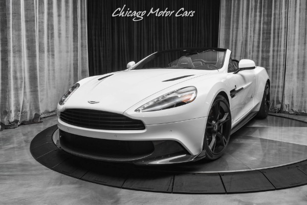 Used 2018 Aston Martin Vanquish S Volante $349k MSRP! Loaded with Carbon Fiber! Only 6400 Miles! for sale Sold at Chicago Motor Cars in West Chicago IL 60185 2