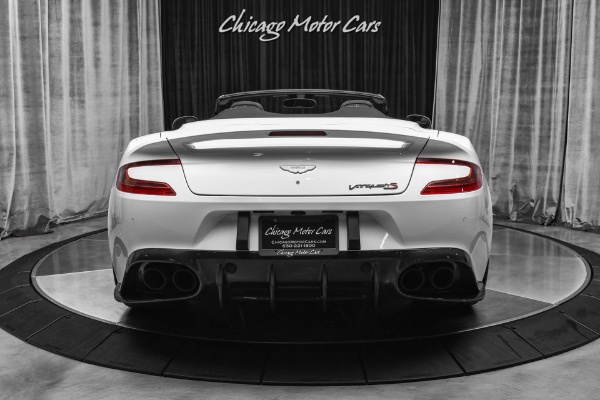 Used 2018 Aston Martin Vanquish S Volante $349k MSRP! Loaded with Carbon Fiber! Only 6400 Miles! for sale Sold at Chicago Motor Cars in West Chicago IL 60185 4