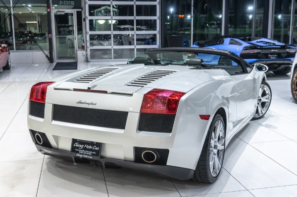 Used-2008-Lamborghini-Gallardo-Spyder-V10-AWD-BALLOON-WHITE-SERVICED-CERAMIC-COATED