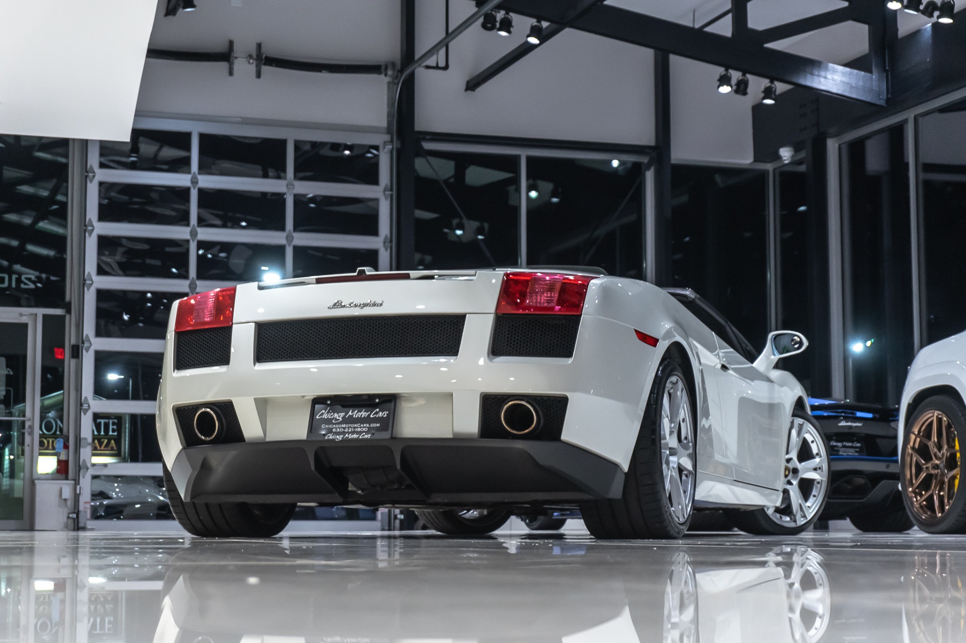 Used-2008-Lamborghini-Gallardo-Spyder-V10-AWD-BALLOON-WHITE-SERVICED-CERAMIC-COATED