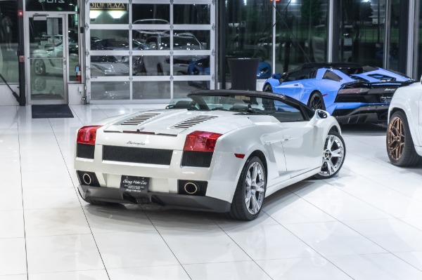 Used-2008-Lamborghini-Gallardo-Spyder-V10-AWD-BALLOON-WHITE-SERVICED-CERAMIC-COATED