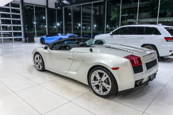 Used-2008-Lamborghini-Gallardo-Spyder-V10-AWD-BALLOON-WHITE-SERVICED-CERAMIC-COATED