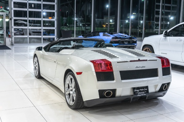 Used-2008-Lamborghini-Gallardo-Spyder-V10-AWD-BALLOON-WHITE-SERVICED-CERAMIC-COATED