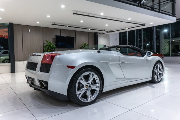 Used-2008-Lamborghini-Gallardo-Spyder-V10-AWD-BALLOON-WHITE-SERVICED-CERAMIC-COATED