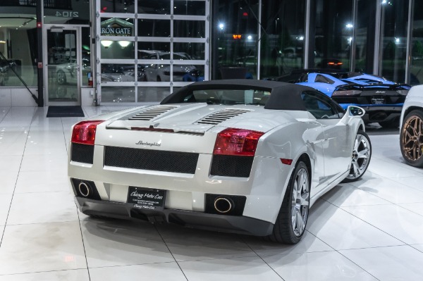 Used-2008-Lamborghini-Gallardo-Spyder-V10-AWD-BALLOON-WHITE-SERVICED-CERAMIC-COATED