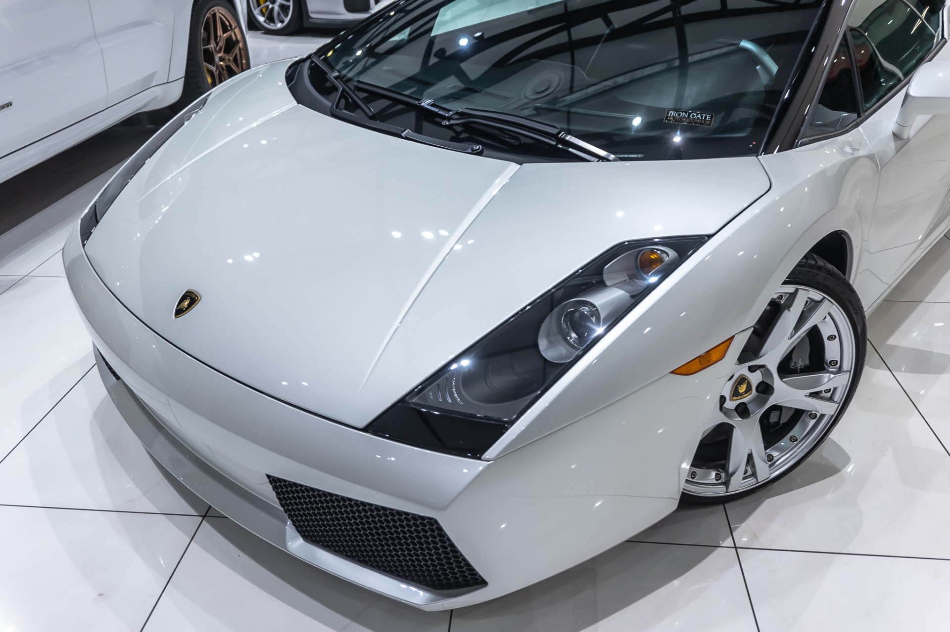 Used-2008-Lamborghini-Gallardo-Spyder-V10-AWD-BALLOON-WHITE-SERVICED-CERAMIC-COATED