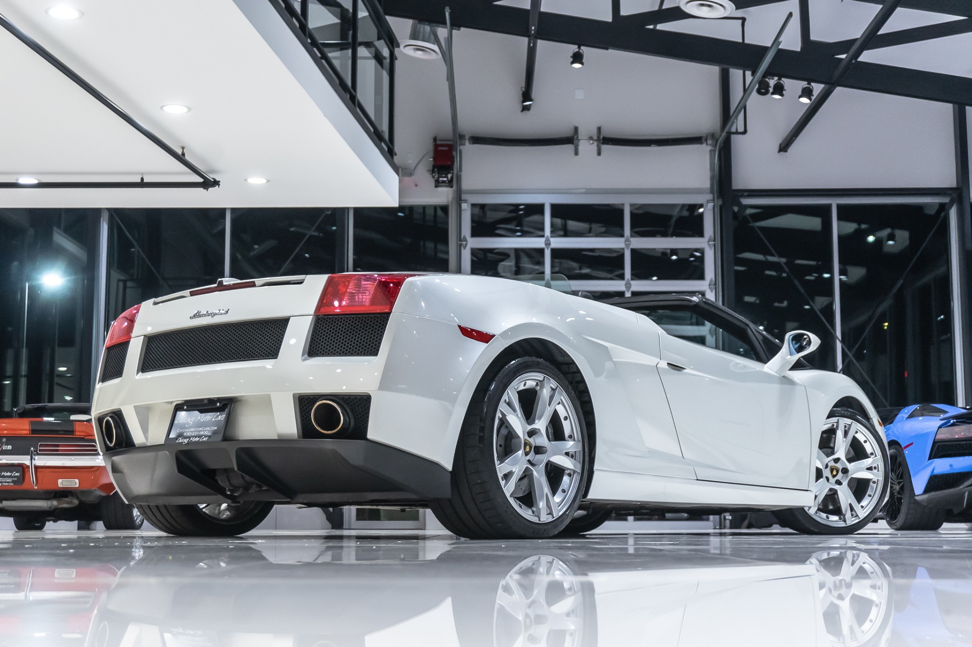 Used-2008-Lamborghini-Gallardo-Spyder-V10-AWD-BALLOON-WHITE-SERVICED-CERAMIC-COATED