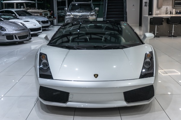 Used-2008-Lamborghini-Gallardo-Spyder-V10-AWD-BALLOON-WHITE-SERVICED-CERAMIC-COATED