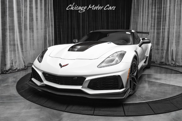 Used 2019 Chevrolet Corvette ZR1 3ZR w/ZTK Weapon X X.900 Package Stage 3! RARE Low Mile ZR1! for sale Sold at Chicago Motor Cars in West Chicago IL 60185 2