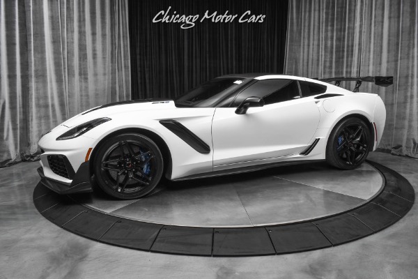 Used 2019 Chevrolet Corvette ZR1 3ZR w/ZTK Weapon X X.900 Package Stage 3! RARE Low Mile ZR1! for sale Sold at Chicago Motor Cars in West Chicago IL 60185 1