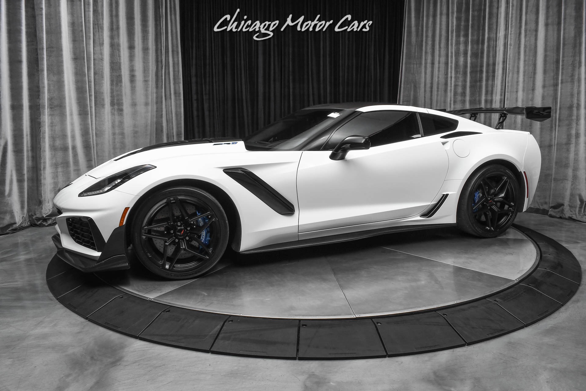 Used 2019 Chevrolet Corvette ZR1 3ZR w/ZTK Weapon X X.900 Package Stage 3! RARE Low Mile ZR1! for sale Sold at Chicago Motor Cars in West Chicago IL 60185 1