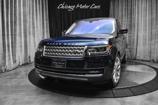 Used 2017 Land Rover Range Rover Supercharged $109k MSRP! Vision Assist Pack! Drive Pack! for sale Sold at Chicago Motor Cars in West Chicago IL 60185 2