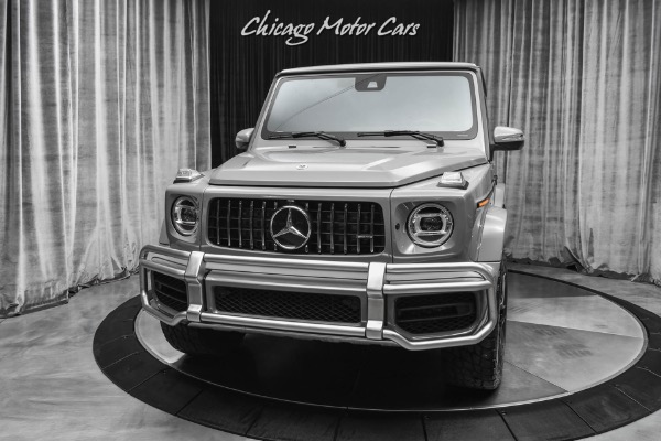 Used 2021 Mercedes-Benz G63 AMG 4Matic SUV RARE G Manufaktur Arabian Grey 8k Miles Front PPF LOADED for sale Sold at Chicago Motor Cars in West Chicago IL 60185 2