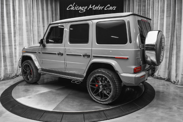 Used 2021 Mercedes-Benz G63 AMG 4Matic SUV RARE G Manufaktur Arabian Grey 8k Miles Front PPF LOADED for sale Sold at Chicago Motor Cars in West Chicago IL 60185 3