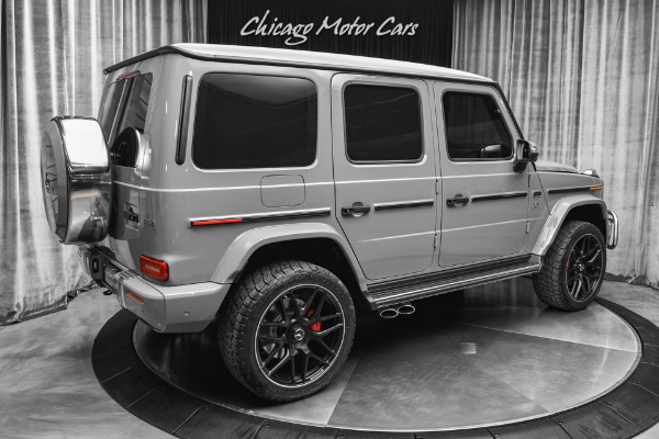 Used 2021 Mercedes-Benz G63 AMG 4Matic SUV RARE G Manufaktur Arabian Grey 8k Miles Front PPF LOADED for sale Sold at Chicago Motor Cars in West Chicago IL 60185 5