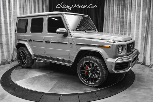 Used 2021 Mercedes-Benz G63 AMG 4Matic SUV RARE G Manufaktur Arabian Grey 8k Miles Front PPF LOADED for sale Sold at Chicago Motor Cars in West Chicago IL 60185 6