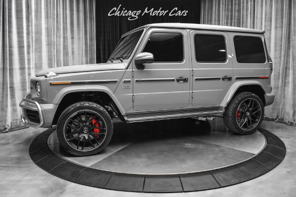 Used 2021 Mercedes-Benz G63 AMG 4Matic SUV RARE G Manufaktur Arabian Grey 8k Miles Front PPF LOADED for sale Sold at Chicago Motor Cars in West Chicago IL 60185 1