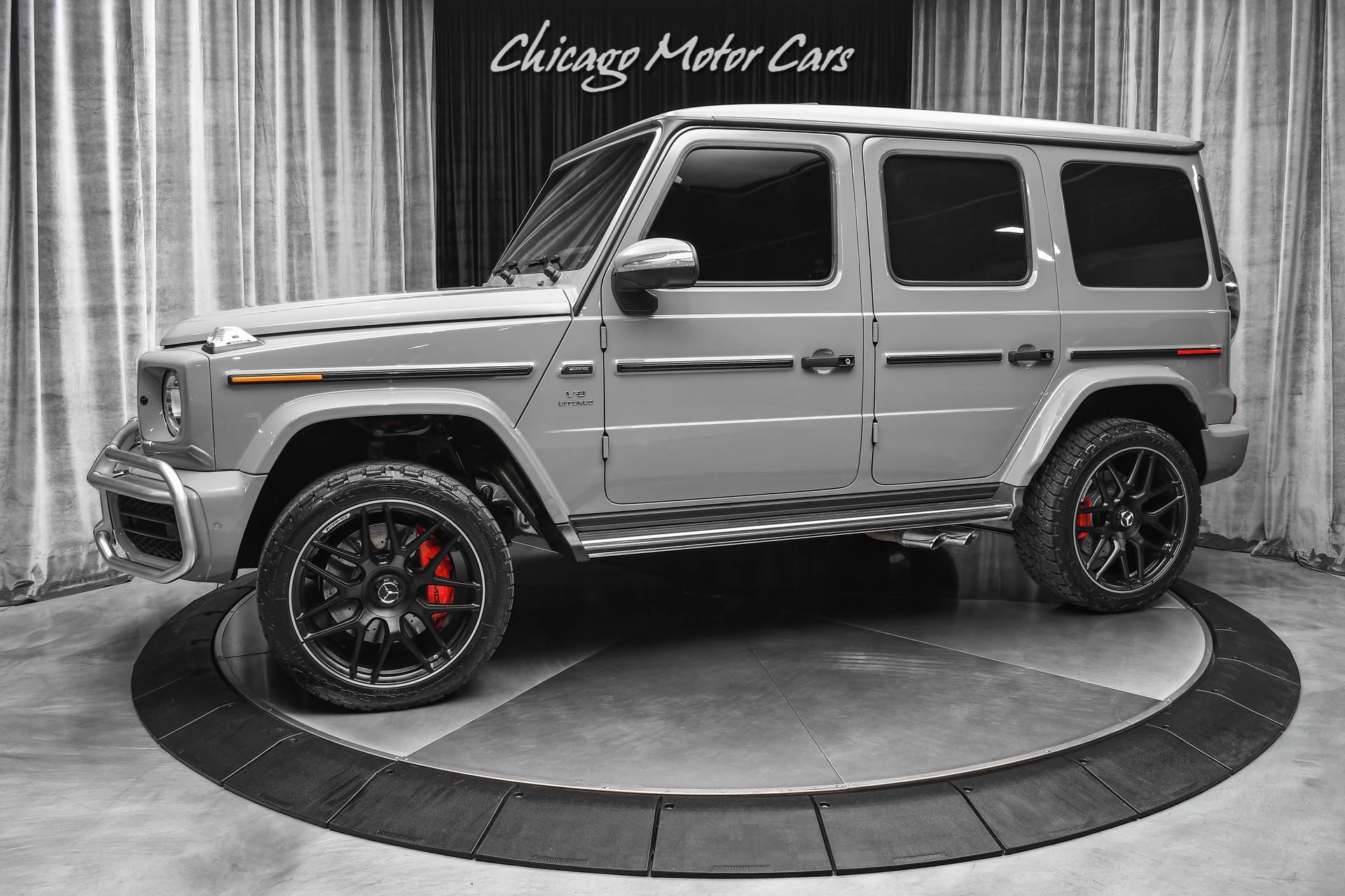 Used-2021-Mercedes-Benz-G63-AMG-4Matic-SUV-RARE-G-Manufaktur-Arabian-Grey-8k-Miles-Front-PPF-LOADED