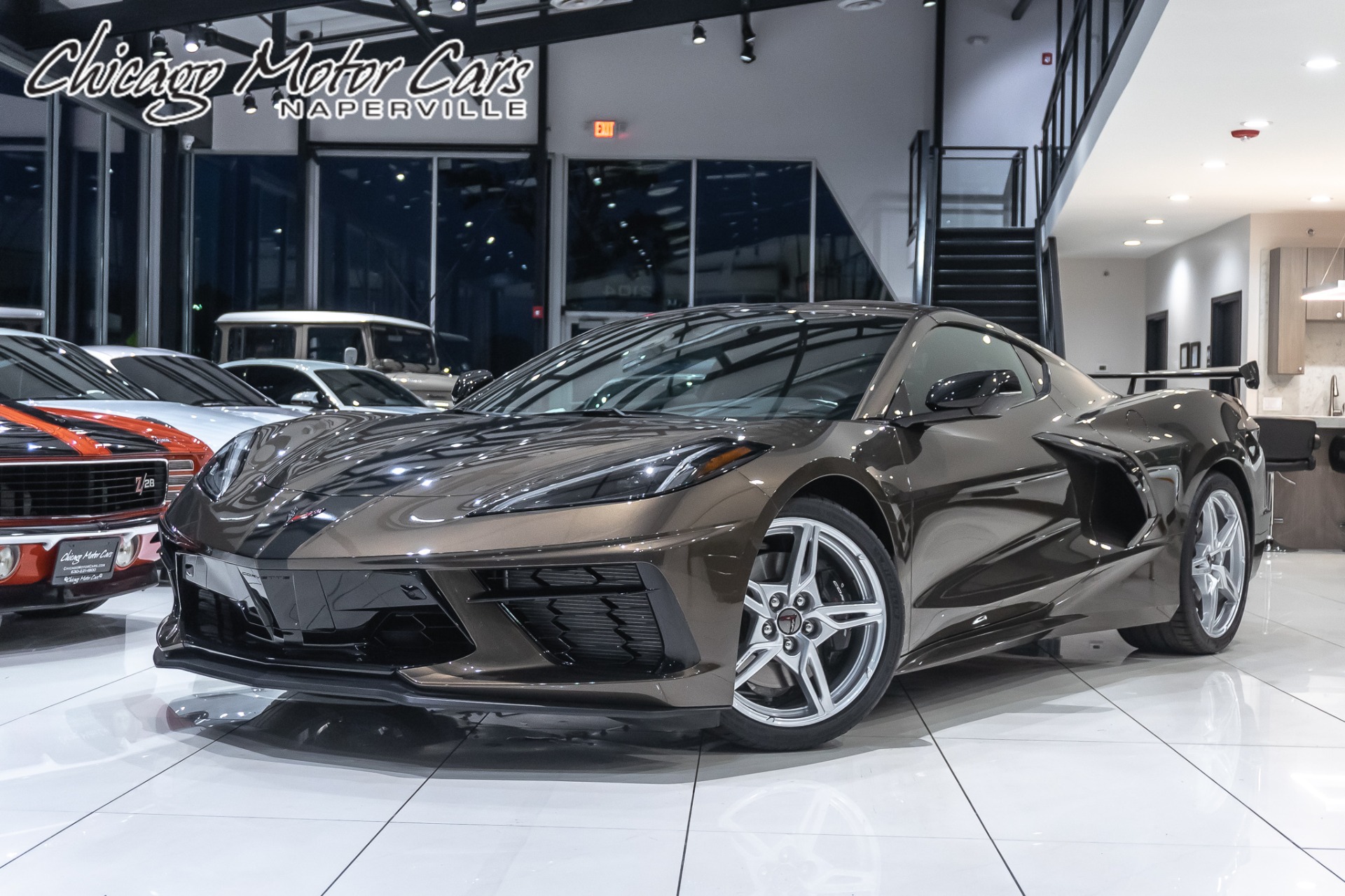 Used 2021 Chevrolet Corvette Stingray 3LT Z51 PERFORMANCE PKG! CARBON FLASH PKG! for sale Sold at Chicago Motor Cars in West Chicago IL 60185 1