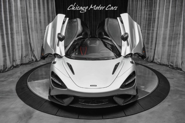 Used-2021-McLaren-765LT-Coupe-Silver--617-of-765-ONLY-1K-Miles-Hot-Spec-TONS-of-Carbon-RARE