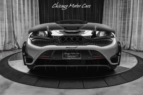 Used 2021 McLaren 765LT Coupe Silver #617 of 765! ONLY 1K Miles! Hot Spec! TONS of Carbon! RARE! for sale Sold at Chicago Motor Cars in West Chicago IL 60185 4