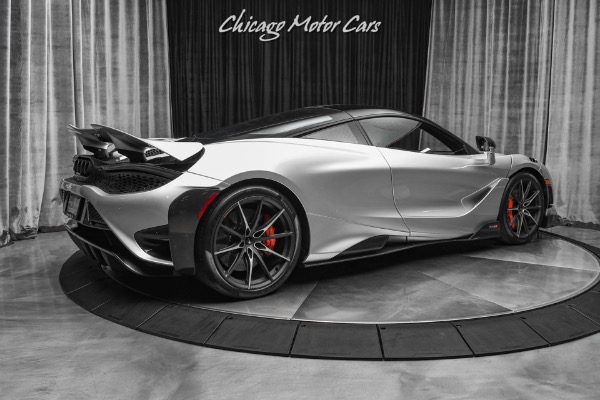 Used 2021 McLaren 765LT Coupe Silver #617 of 765! ONLY 1K Miles! Hot Spec! TONS of Carbon! RARE! for sale Sold at Chicago Motor Cars in West Chicago IL 60185 5