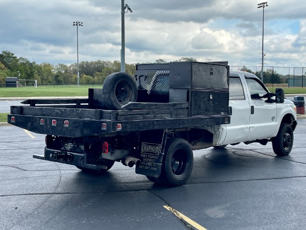 Used 2011 Ford F-350 Super Duty XL 4x4 Crew Cab - 6.7 PowerStroke Diesel - Flat Bed for sale Sold at Chicago Motor Cars in West Chicago IL 60185 5