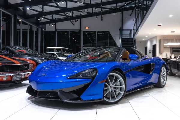 Used 2018 McLaren 570S Spider SPORT EXHAUST! CARBON FIBER! LUXURY PACK! $252,410 MSRP! for sale Sold at Chicago Motor Cars in West Chicago IL 60185 2