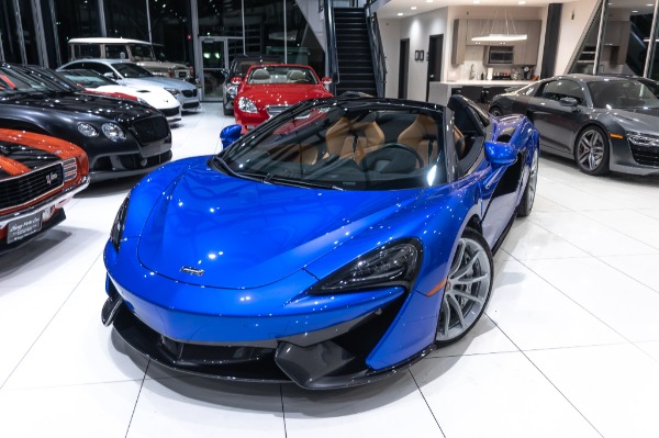 Used 2018 McLaren 570S Spider SPORT EXHAUST! CARBON FIBER! LUXURY PACK! $252,410 MSRP! for sale Sold at Chicago Motor Cars in West Chicago IL 60185 3