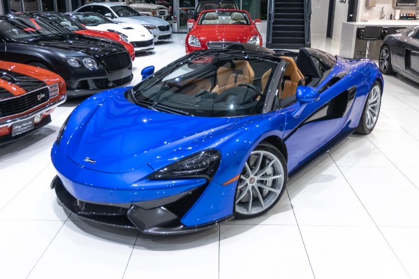 Used 2018 McLaren 570S Spider SPORT EXHAUST! CARBON FIBER! LUXURY PACK! $252,410 MSRP! for sale Sold at Chicago Motor Cars in West Chicago IL 60185 4