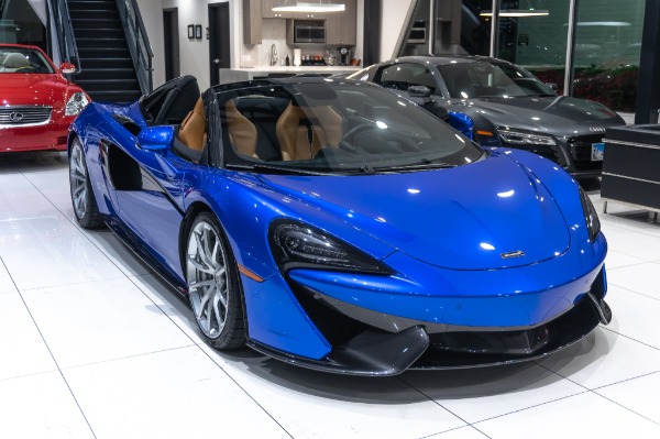 Used 2018 McLaren 570S Spider SPORT EXHAUST! CARBON FIBER! LUXURY PACK! $252,410 MSRP! for sale Sold at Chicago Motor Cars in West Chicago IL 60185 6