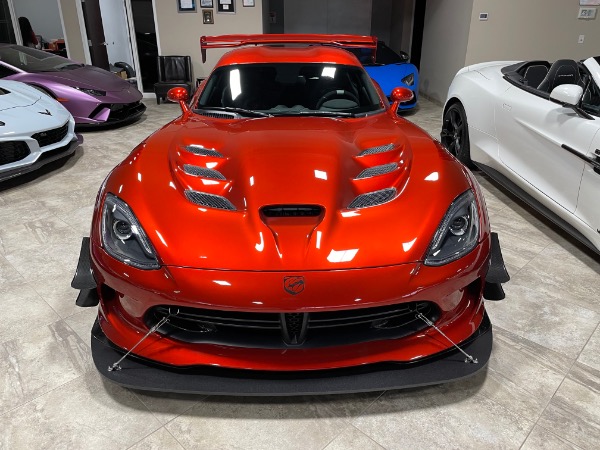 Used 2016 Dodge Viper ACR Extreme Aero Coupe Only 1k Miles! Stryker Orange Tri-Coat! BEST ONE! for sale Sold at Chicago Motor Cars in West Chicago IL 60185 2