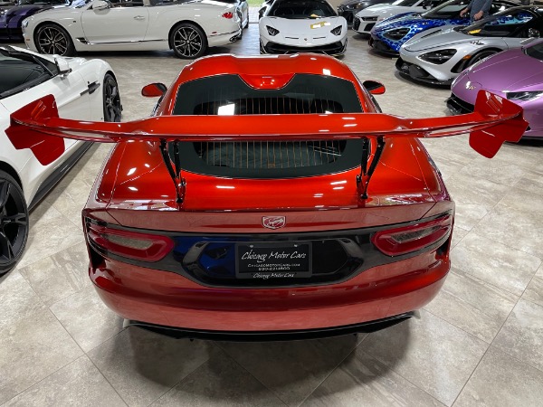 Used 2016 Dodge Viper ACR Extreme Aero Coupe Only 1k Miles! Stryker Orange Tri-Coat! BEST ONE! for sale Sold at Chicago Motor Cars in West Chicago IL 60185 3