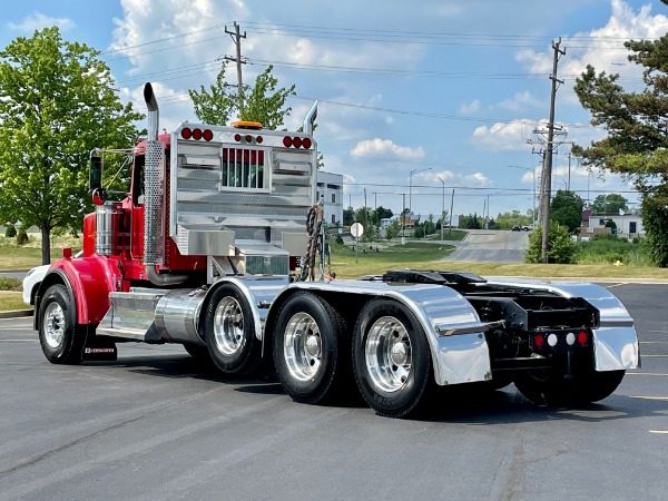 Used 2014 Kenworth W900 Quad Axle Day Cab - CUMMINS ISX-550 Horsepower-13 Speed Manual-Wet Kit for sale Sold at Chicago Motor Cars in West Chicago IL 60185 3