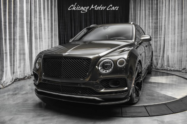 Used 2018 Bentley Bentayga Black Edition MSRP $297k+ Upgrades! Mansory Carbon Fiber! Stunning! for sale Sold at Chicago Motor Cars in West Chicago IL 60185 2
