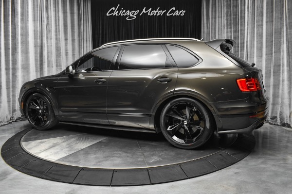 Used 2018 Bentley Bentayga Black Edition MSRP $297k+ Upgrades! Mansory Carbon Fiber! Stunning! for sale Sold at Chicago Motor Cars in West Chicago IL 60185 3