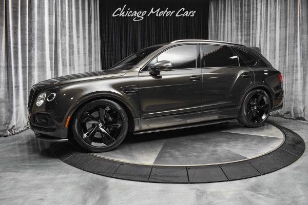 Used 2018 Bentley Bentayga Black Edition MSRP $297k+ Upgrades! Mansory Carbon Fiber! Stunning! for sale Sold at Chicago Motor Cars in West Chicago IL 60185 1