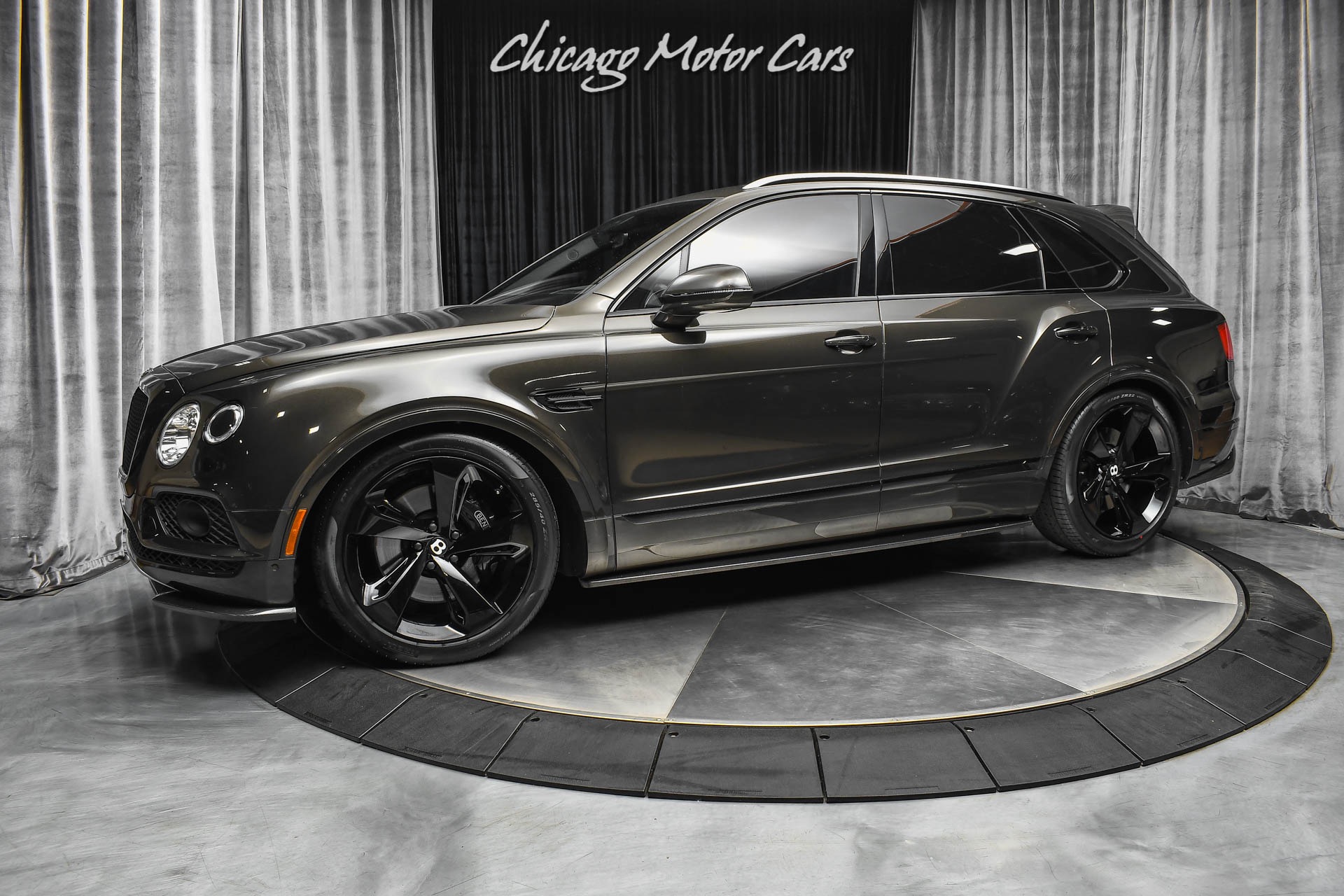 Used 2018 Bentley Bentayga Black Edition MSRP $297k+ Upgrades! Mansory Carbon Fiber! Stunning! for sale Sold at Chicago Motor Cars in West Chicago IL 60185 1