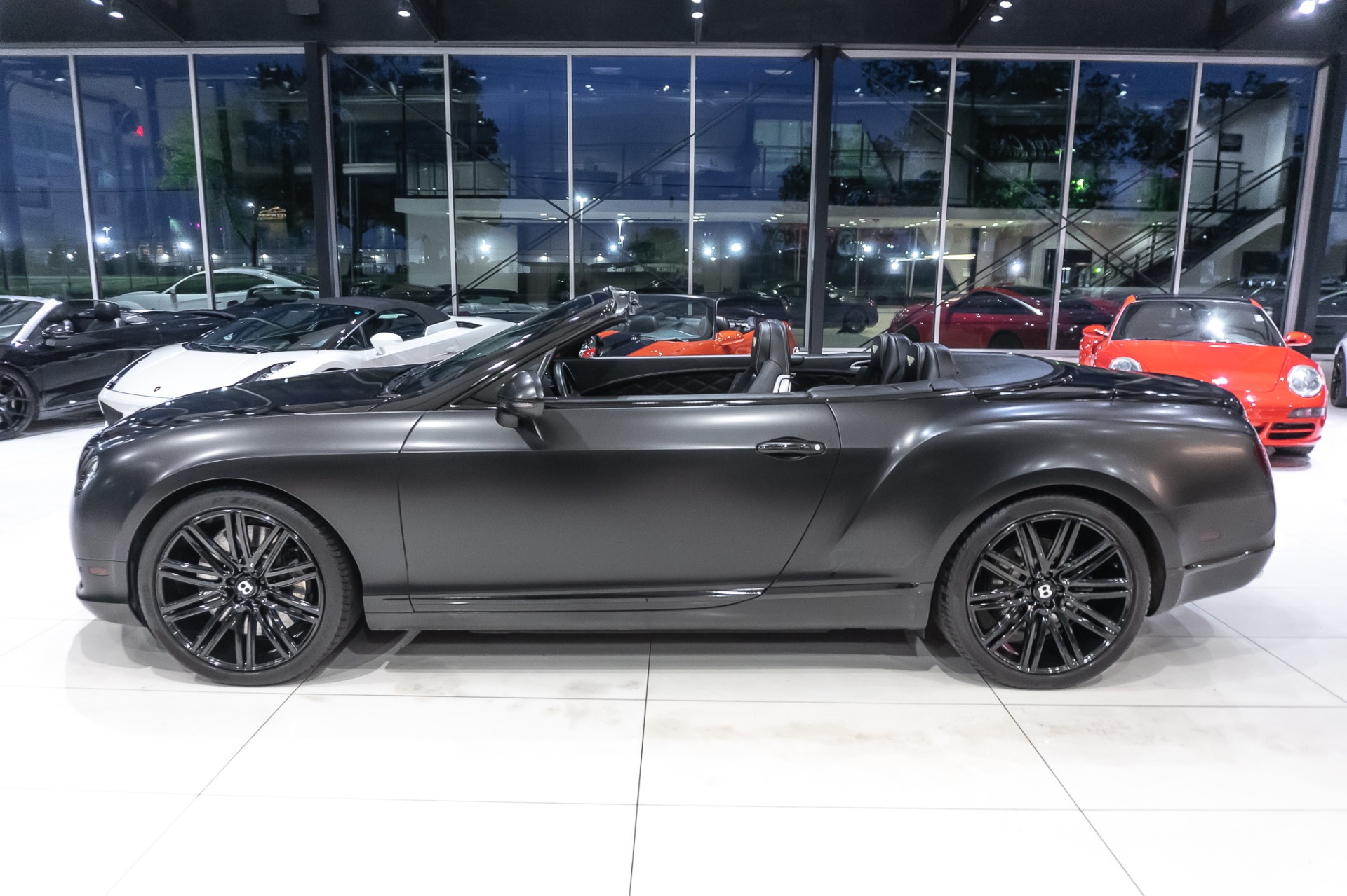 Used-2014-Bentley-Continental-GTC-Speed-Convertible-Only-10k-miles-MATTE-BLACK-WRAP