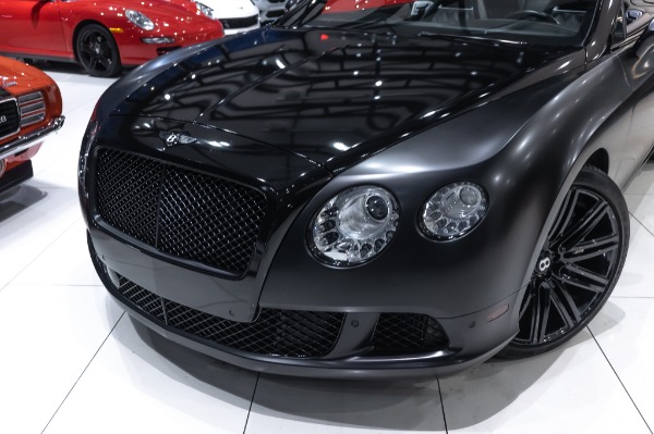 Used 2014 Bentley Continental GTC Speed Convertible! Only 10k miles! MATTE BLACK WRAP! for sale Sold at Chicago Motor Cars in West Chicago IL 60185 4