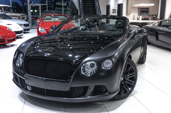 Used 2014 Bentley Continental GTC Speed Convertible! Only 10k miles! MATTE BLACK WRAP! for sale Sold at Chicago Motor Cars in West Chicago IL 60185 5