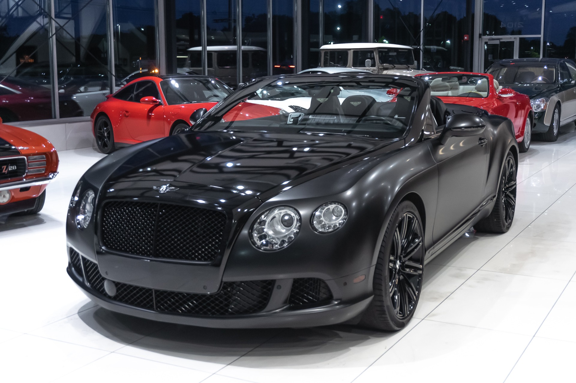 Used-2014-Bentley-Continental-GTC-Speed-Convertible-Only-10k-miles-MATTE-BLACK-WRAP