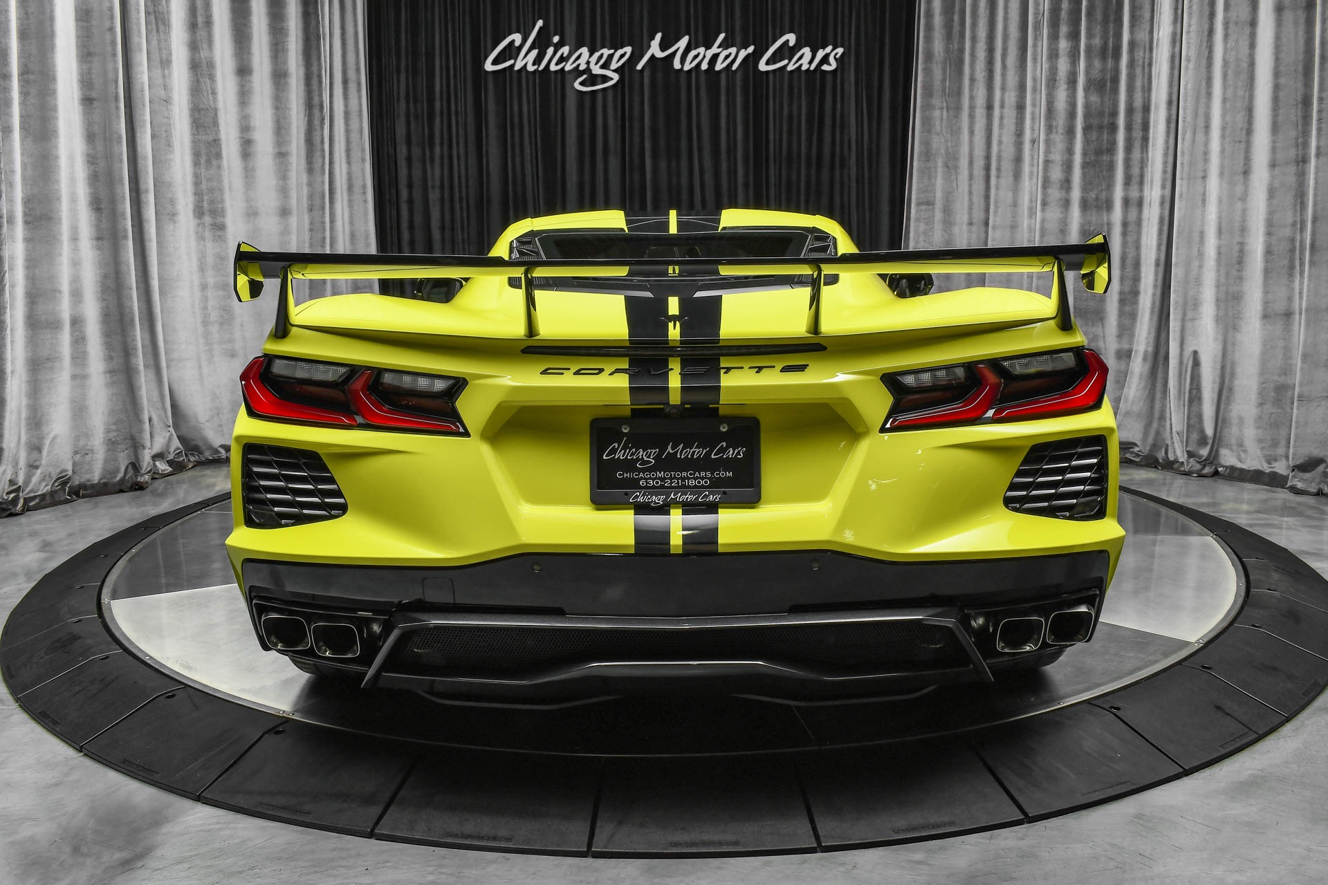 Used-2020-Chevrolet-Corvette-Stingray-Z51-Performance-Exhaust-Only-1700-Miles