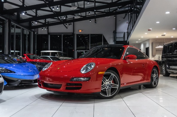 Used 2007 Porsche 911 Targa 4 Coupe 6 SPEED MANUAL! TURBO WHEELS! BOSE SOUND! for sale Sold at Chicago Motor Cars in West Chicago IL 60185 2