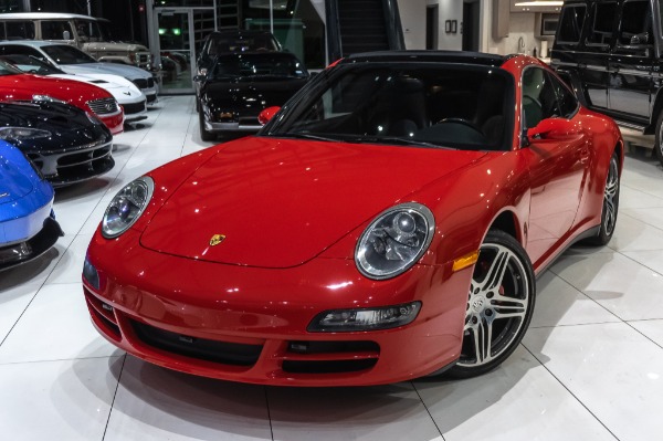 Used 2007 Porsche 911 Targa 4 Coupe 6 SPEED MANUAL! TURBO WHEELS! BOSE SOUND! for sale Sold at Chicago Motor Cars in West Chicago IL 60185 4