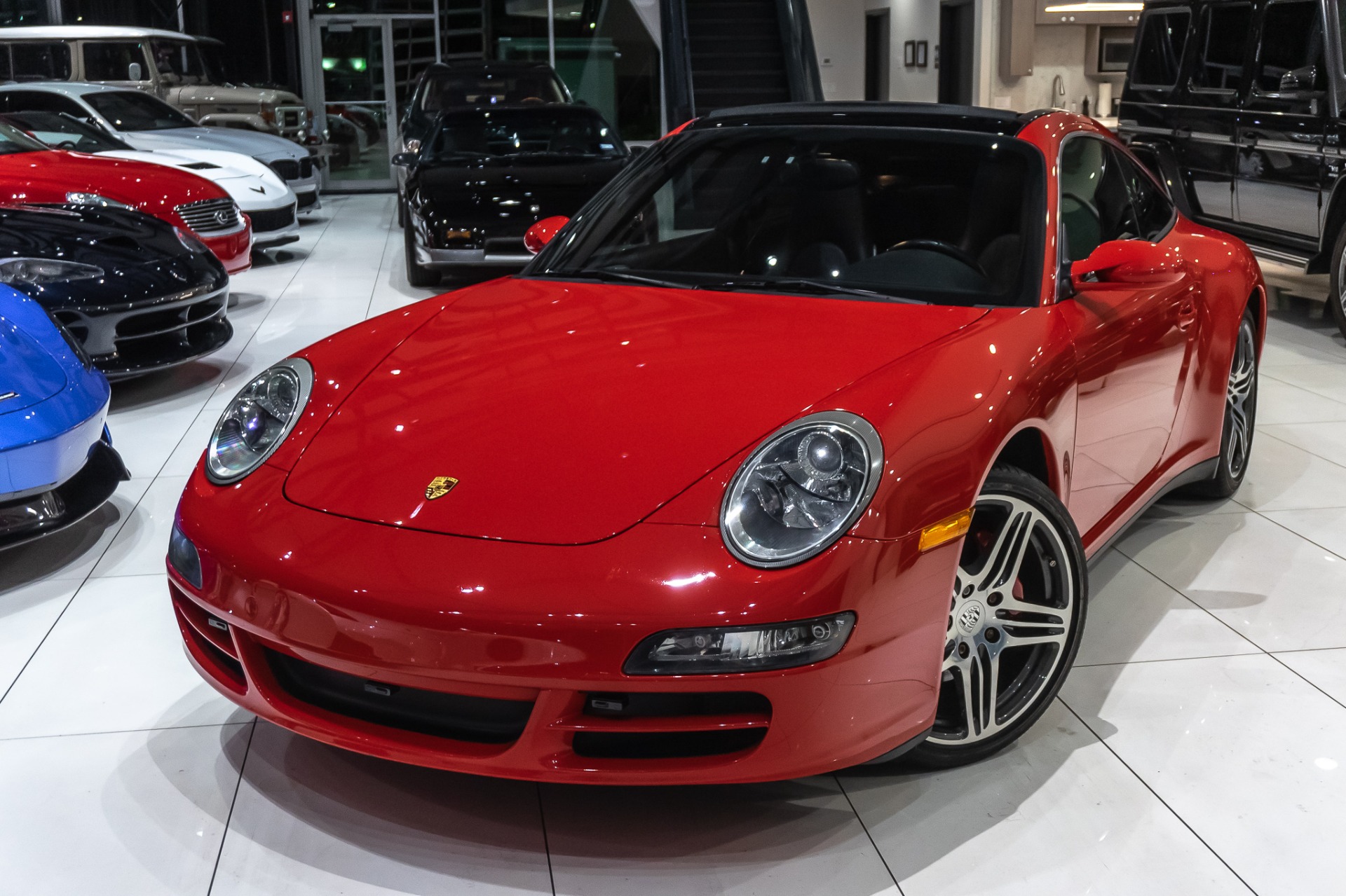 Used-2007-Porsche-911-Targa-4-Coupe-6-SPEED-MANUAL-TURBO-WHEELS-BOSE-SOUND