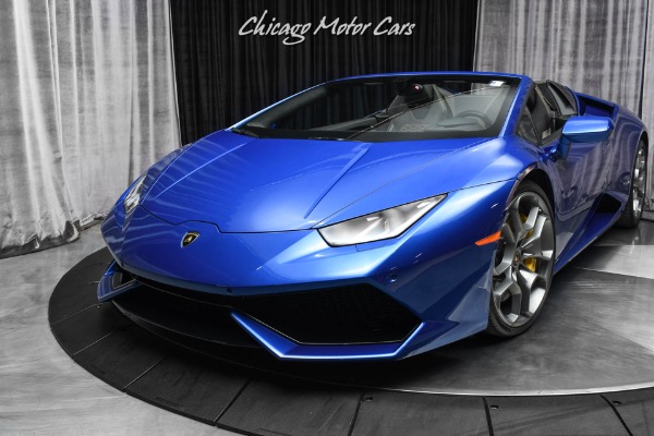 Used-2017-Lamborghini-Huracan-LP-610-4-Spyder-Original-307K-MSRP-LOW-MILES-EXCELLENT-SPEC