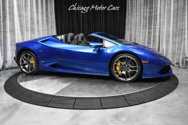 Used-2017-Lamborghini-Huracan-LP-610-4-Spyder-Original-307K-MSRP-LOW-MILES-EXCELLENT-SPEC